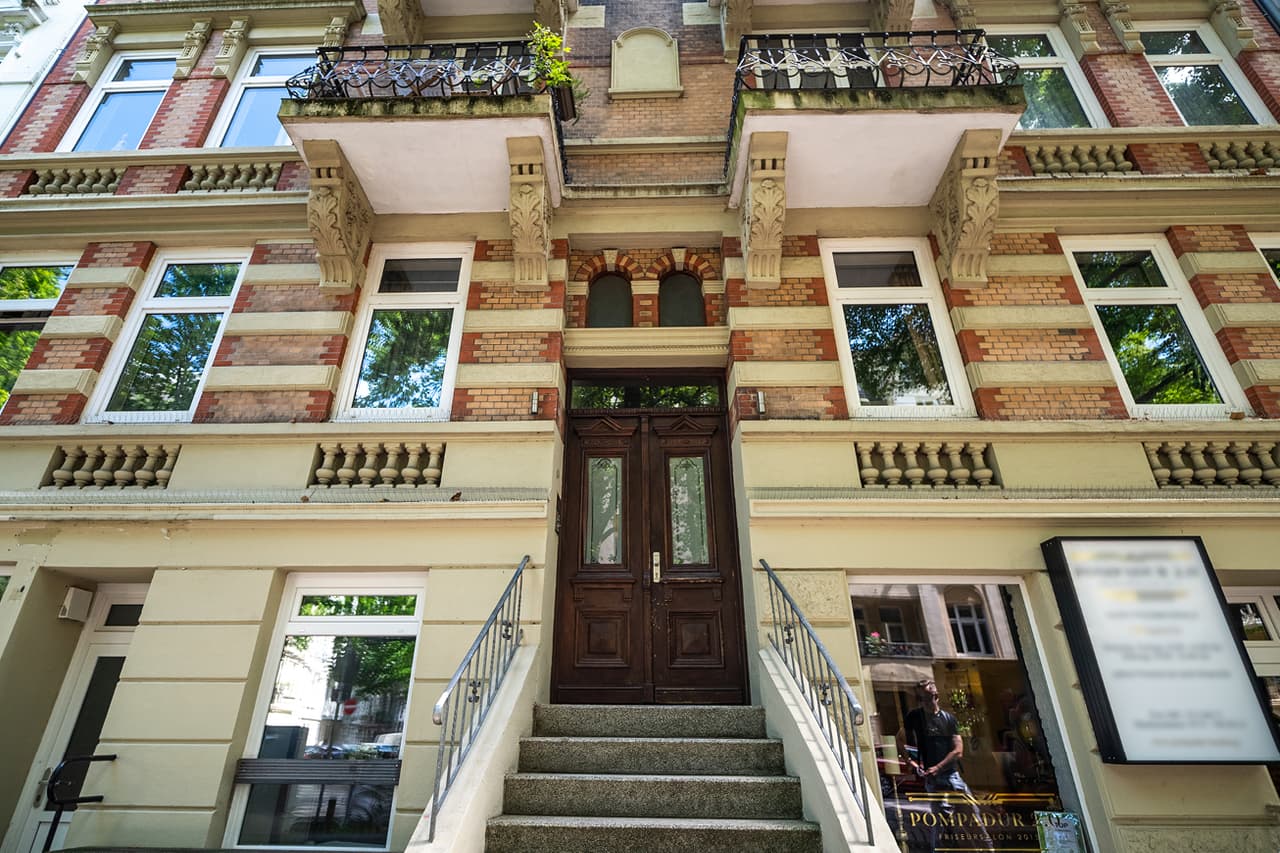 Klassischer Jugendstil mitten in Eimsbüttel